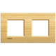 Livinglight Рамка прямоугольная, 2 поста, цвет Бамбук