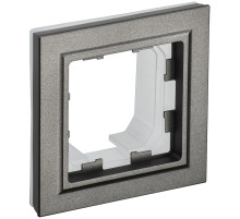 IEK BRITE BASE Темн.бронза Рамка 1-м IP44 РУ-1-БрТБ-44