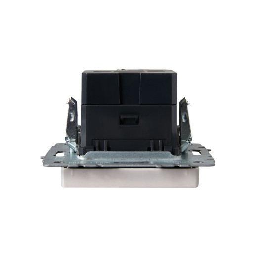 BRITE Роз. USB A+C 18Вт РЮ11-1-БрЖ жемч. IEK