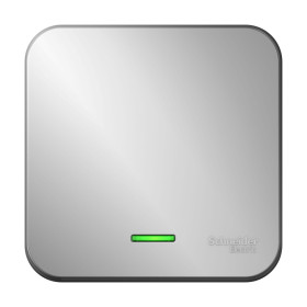 Systeme Electric Blanca наруж Алюминий Выключатель 1-клавишный с подсветкой, 10А, 250B