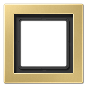 JUNG LS Design рамка 1-постовая латунь