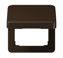 JUNG CD Коричневая Крышка откидная для розеток и изделий 50х50 ударопрочная