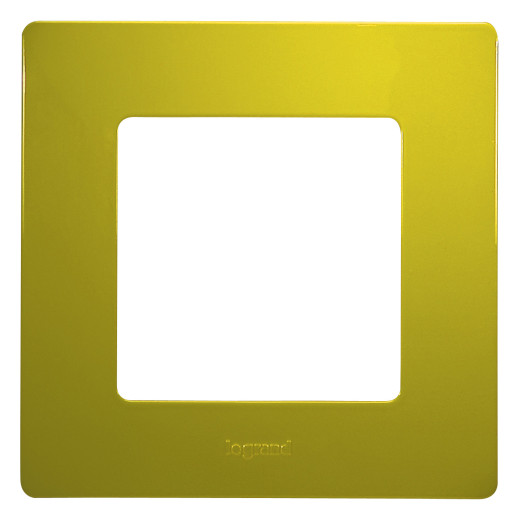 Рамка 1 пост - Legrand Etika - зелёный папоротник