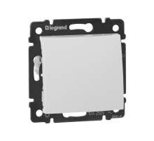 Legrand Valena Бел Выключатель кнопочный 1-клавишный.