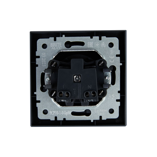 BRITE Роз. без з/к/ш 10А в сб. РСР10-1-0-БрМ мар. IEK