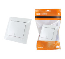 TDM Выключатель на 2 направления 1 кл. 10А белый 