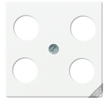 JUNG Крышка для SAT-TV-розетки с 4-мя гнездами мокка