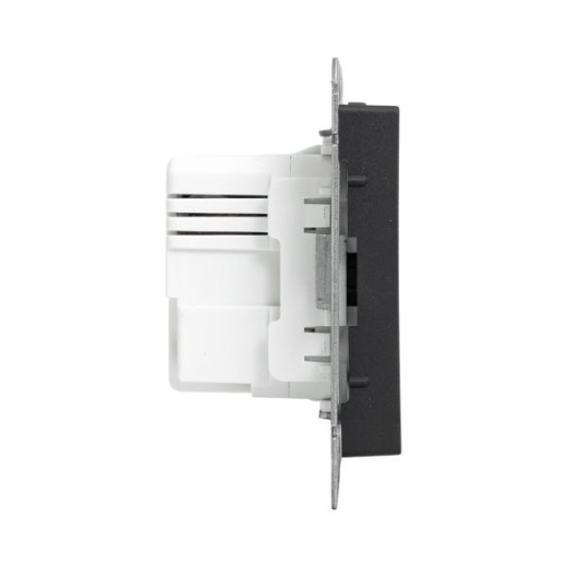 Механизм розетки USB-C - 2шт, чёрный Эпика EKF