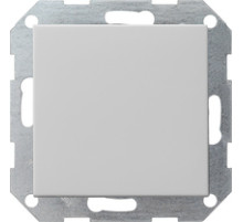 Gira S-55 Сер матовый Перекрестный выкл. 1-клавишный с самовозвратом в сборе с клав.
