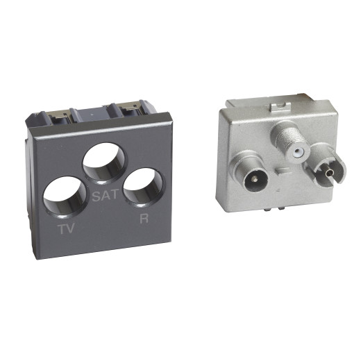 Axolute. Розетка TV-R-SAT для схемы «звезда
