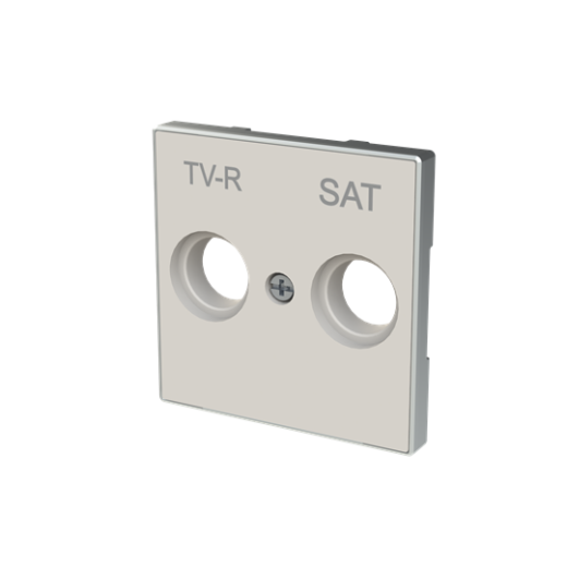 Накладка для TV-R-SAT розетки, серия SKY, цвет Дюна