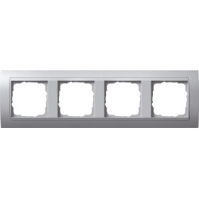 Gira Event Алюминий/Алюминий Рамка 4-ая