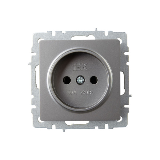 BRITE Роз. без з/к/ш 10А РС10-1-0-БрС сталь IEK