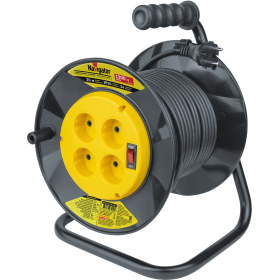 Navigator Удлинитель 93 900 NPE-R-04-20-X-2x0.75 катушка 4 гн. б/з 20м (Россия)