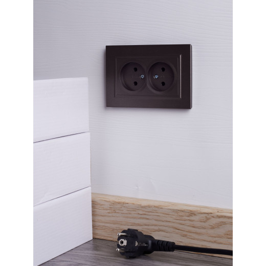 BRITE Роз. 2-я без з/к/ш 10А в сб. РС12-2-БрТБ бр. IEK