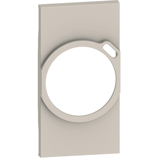 LIVING NOW. Лицевая панель для комбинированных розеток 2К+З/USB 2 модуля.Цвет Песочный.