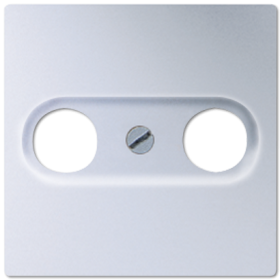 JUNG A 500 Алюминий Накладка TV-FM розетки