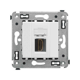 DKC Avanti HDMI розетка одинарная в стену, тип А-А, 