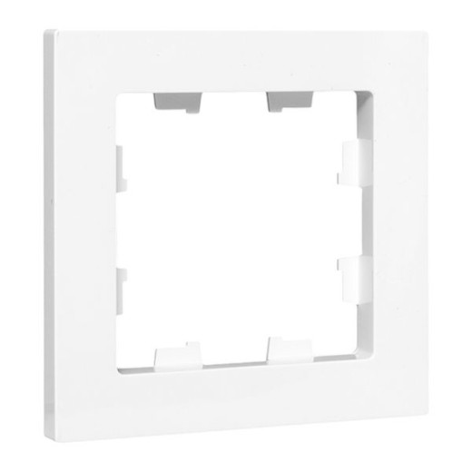 1 - местная рамка, белая, пластик Эпика EKF