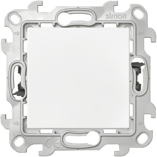 Одноклавишный перекрестный выключатель Push&Go, белый