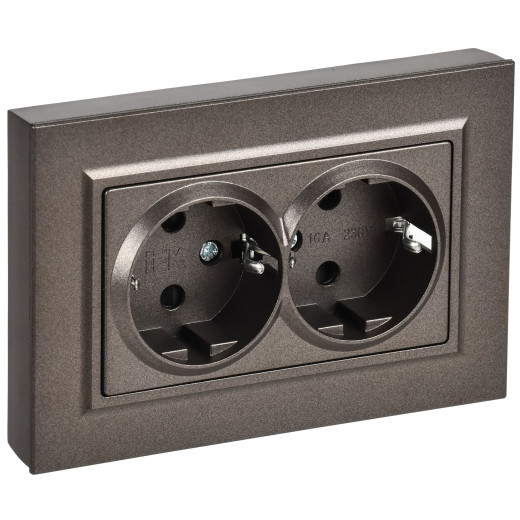 BRITE Роз. 2-я с з/к/ш пл 16А в сб. РСшПл12-3-БрТБ бр. IEK