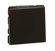 Legrand Mosaic Матовый черный Переключатель на 2 направления, программа, 2 модуля, 10 AX.