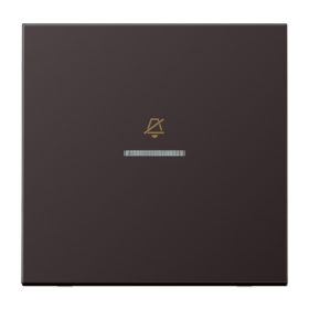 JUNG Двойная клавиша на гостиничный выключатель, комнатный модуль, Dark