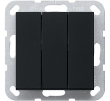 Gira Клав выключатель Перекл. 3-клавишный