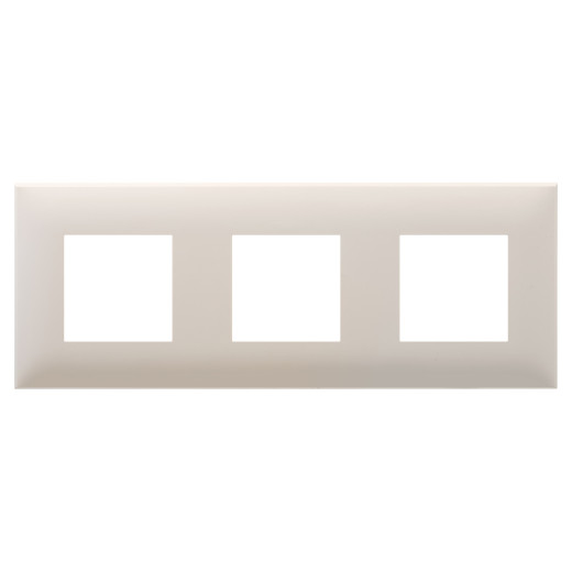 Рамка 3 поста (6 мод.), Avanti, ванильная дымка