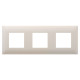 Рамка 3 поста (6 мод.), Avanti, ванильная дымка