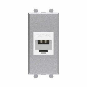 DKC Avanti Компьютерная розетка RJ-45 без шторки модульная, кат.6А, 