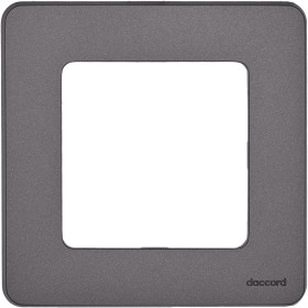 Legrand/Daccord INSPIRIA Дымчатый Рамка - 1 пост.