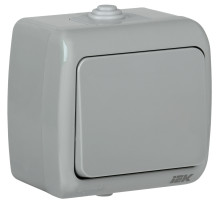 IEK ВС-20-1-0-A выключатель одноклавишный открытой установки 10А IP54 AQUATIC