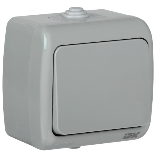 AQUATIC Выключ. 1 кл. о/у 10А IP54 ВС-20-1-0-А GENERICA