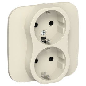 FLITE Роз. 2-я с з/к без з/ш б/к 16А РС12-1-А-ФлСл сл IEK