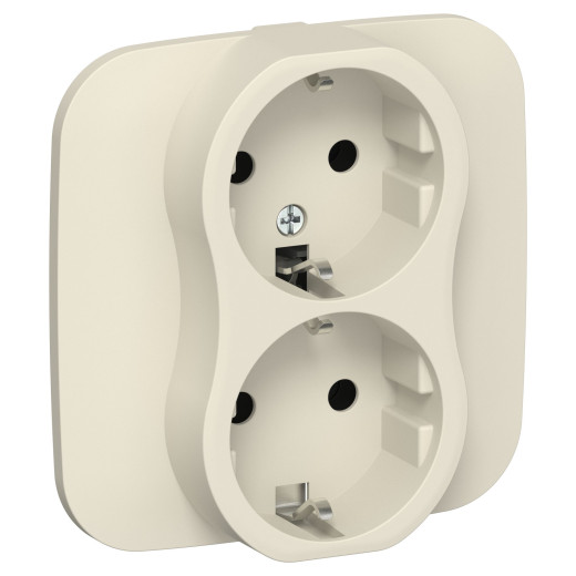 FLITE Роз. 2-я с з/к без з/ш б/к 16А РС12-1-А-ФлСл сл IEK