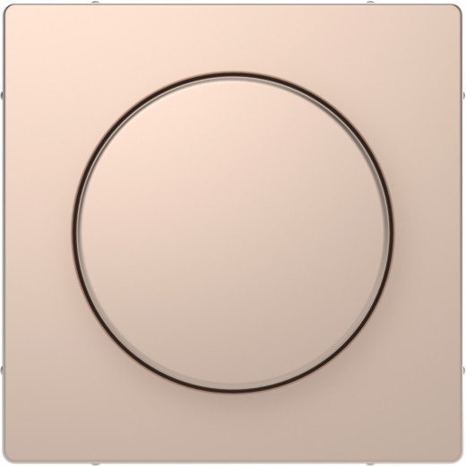 MERTEN D-Life ЦЕНТРАЛЬНАЯ НАКЛАДКА с повор. рукояткой для диммера, ШАМПАНЬ, SD