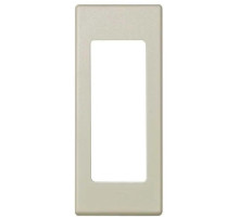 Simon 82 Centr. Слоновая кость Накладка на мех. розетки без заземл. 2Р