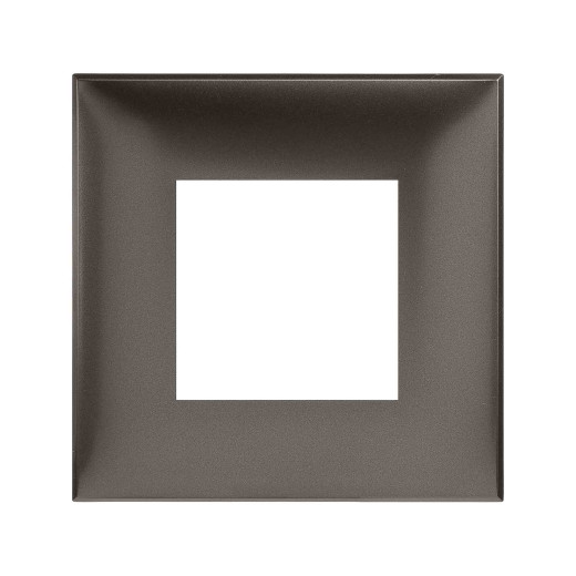 Рамка 1 пост (2 мод.), Avanti, серый жемчуг