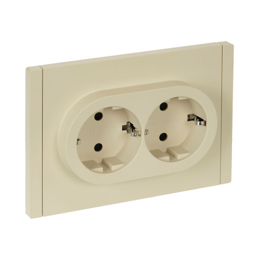 FORTE&PIANO Роз. 2-я с з/к з/ш б/к 16А FP423 ван. IEK