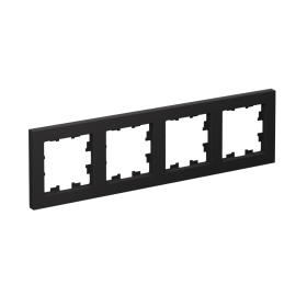 Systeme Electric AtlasDesign Карбон Рамка 4-ая, универсальная