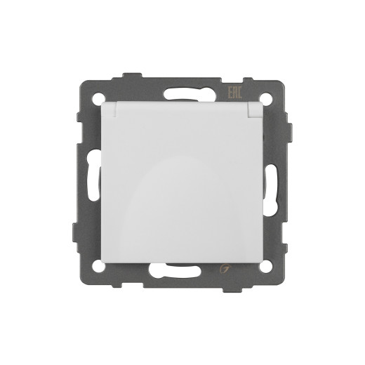 Механизм розетки влагозащищённый SCT-MCP-PL-WH-V (250V, 16A) (Arlight, -)