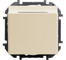 Legrand/Daccord INSPIRIA Слоновая кость Выключатель для гостиничных номеров.