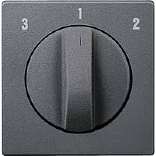 MERTEN НАКЛАДКА д/выключателя вентилятора, АНТРАЦИТ, SM