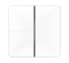 JUNG 3-клавишная накладка для пульта КNX, белая, для серии СD