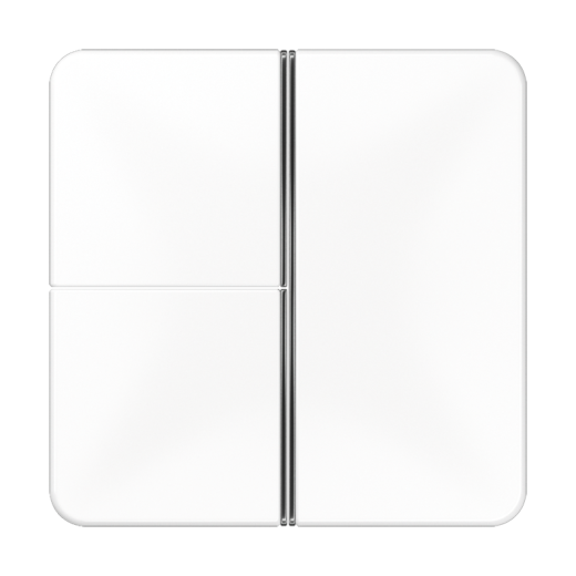 3-клавишная накладка для пульта КNX, белая, для серии СD