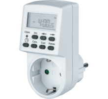 Navigator Таймер 61 555 NTR-E-S01-WH розет. электрон.