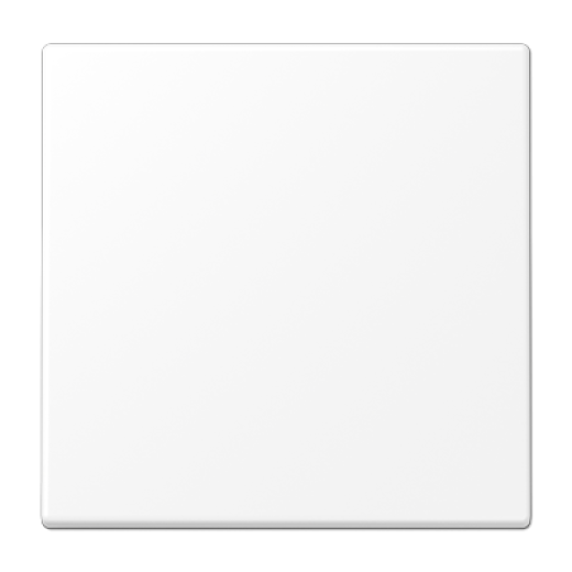 Клавиша для балансирных выключателей, дюропласт, белый матовый