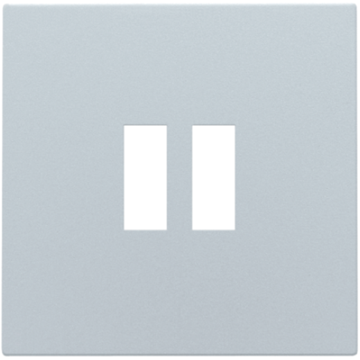 Накладка на USB-зарядку, серебро