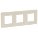 UNICA STUDIO рамка 3-поста, ШАМПАНЬ/белый